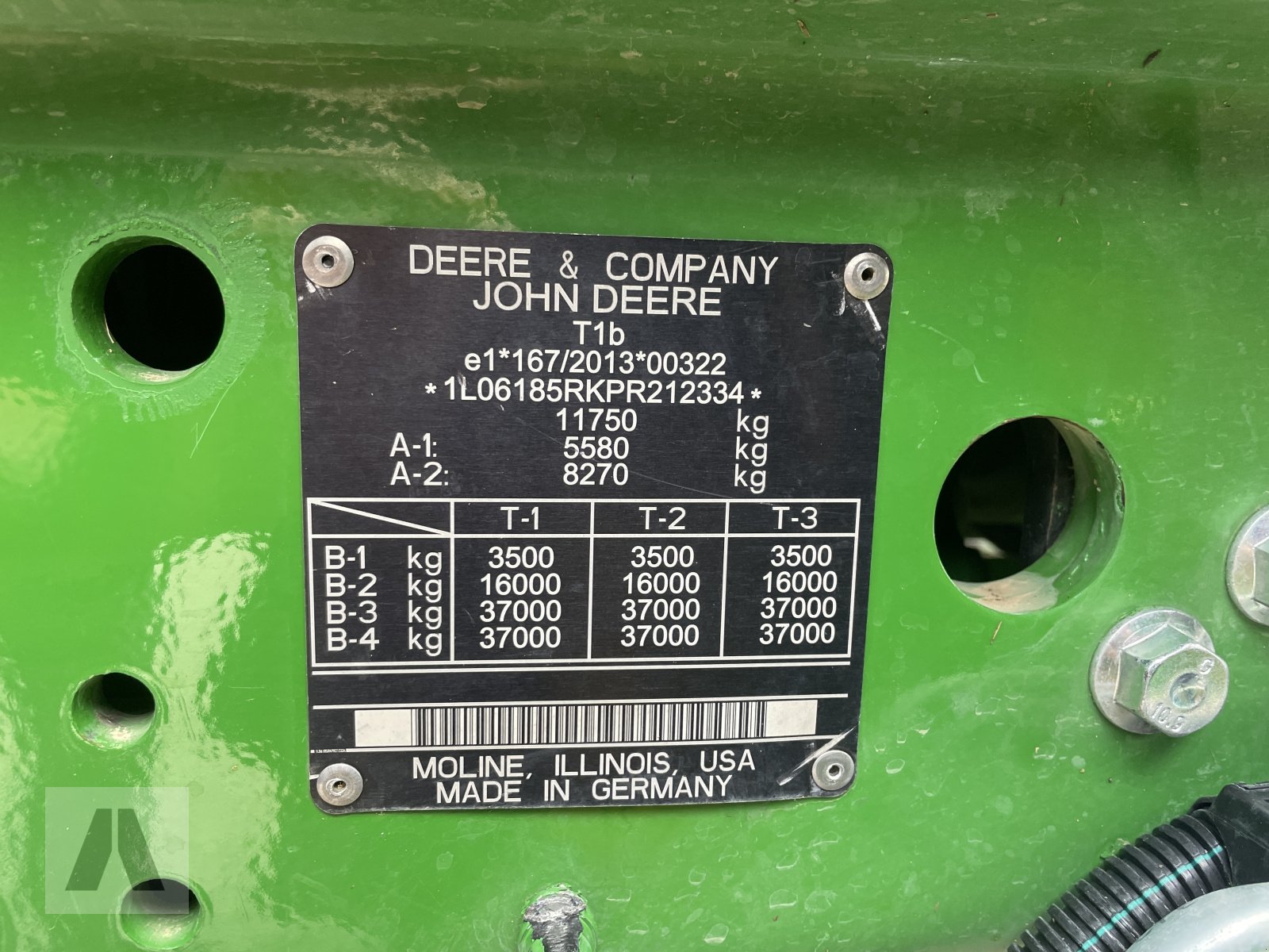 Traktor типа John Deere 6R185, Gebrauchtmaschine в Eggenfelden (Фотография 24)