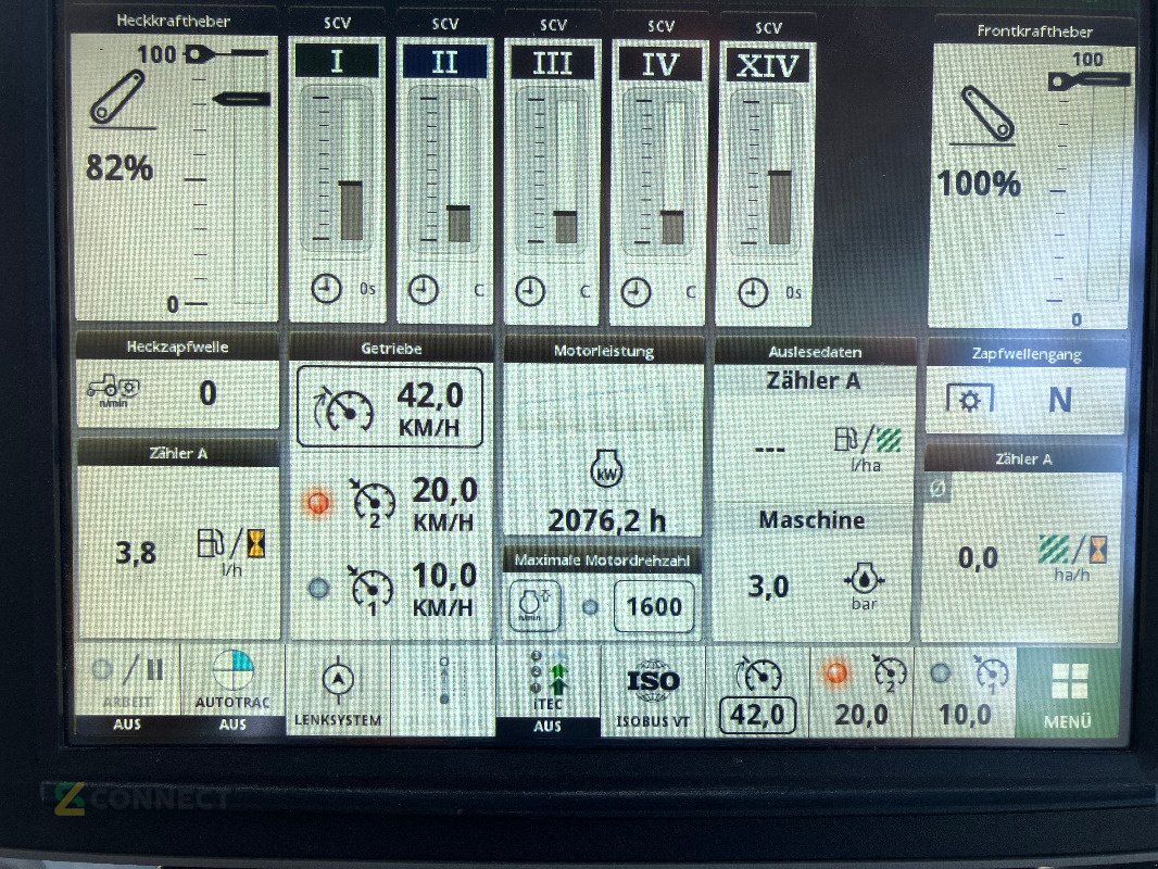 Traktor Türe ait John Deere 6R185, Gebrauchtmaschine içinde Sonnewalde (resim 7)