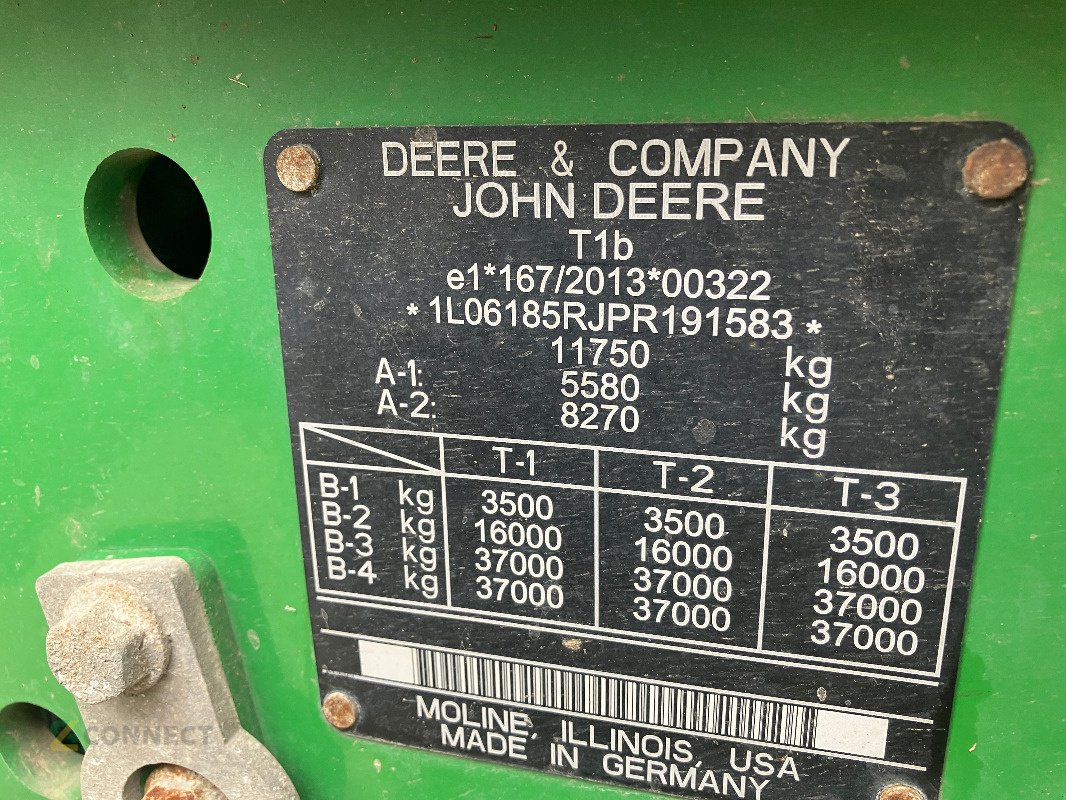 Traktor of the type John Deere 6R185, Gebrauchtmaschine in Sonnewalde (Picture 10)