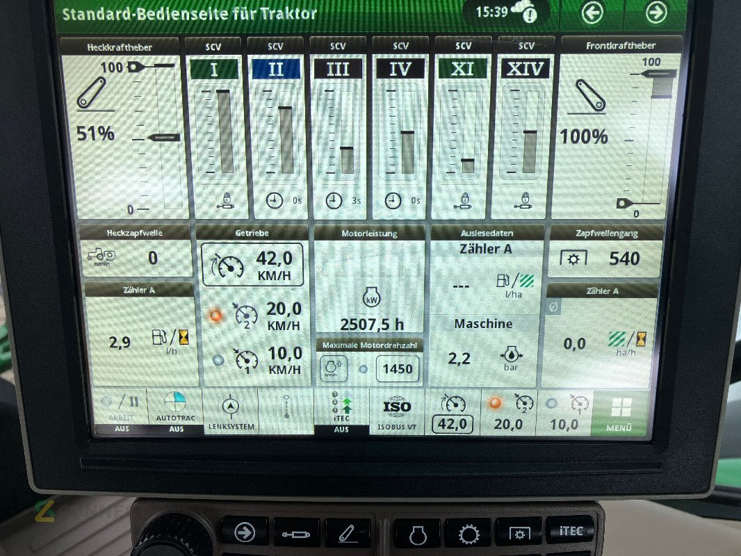 Traktor des Typs John Deere 6R185, Gebrauchtmaschine in Sonnewalde (Bild 5)