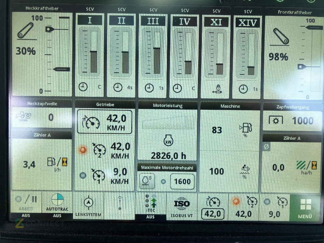 Traktor typu John Deere 6R185, Gebrauchtmaschine v Sonnewalde (Obrázek 8)