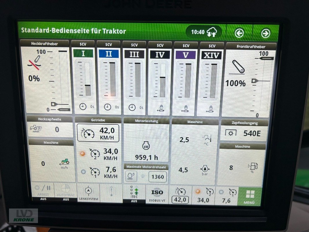 Traktor a típus John Deere 6R185, Gebrauchtmaschine ekkor: Groß Munzel (Kép 11)