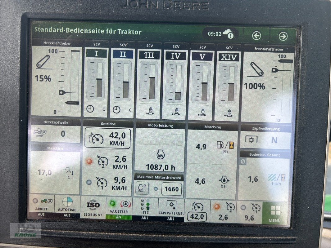 Traktor typu John Deere 6R185, Gebrauchtmaschine v Groß Munzel (Obrázek 11)