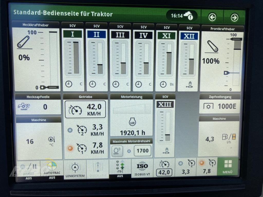 Traktor del tipo John Deere 6R185, Gebrauchtmaschine In Albersdorf (Immagine 18)