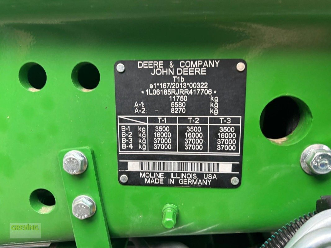 Traktor a típus John Deere 6R185, Gebrauchtmaschine ekkor: Ahaus (Kép 16)