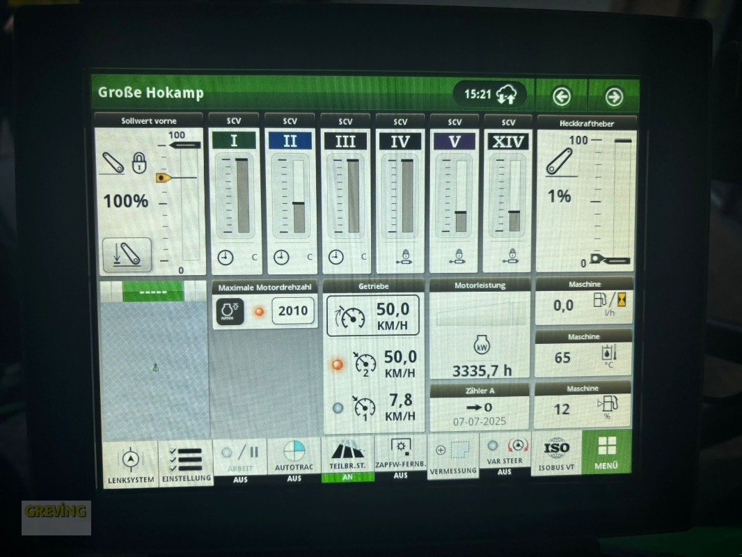 Traktor van het type John Deere 6R185, Gebrauchtmaschine in Ahaus (Foto 14)