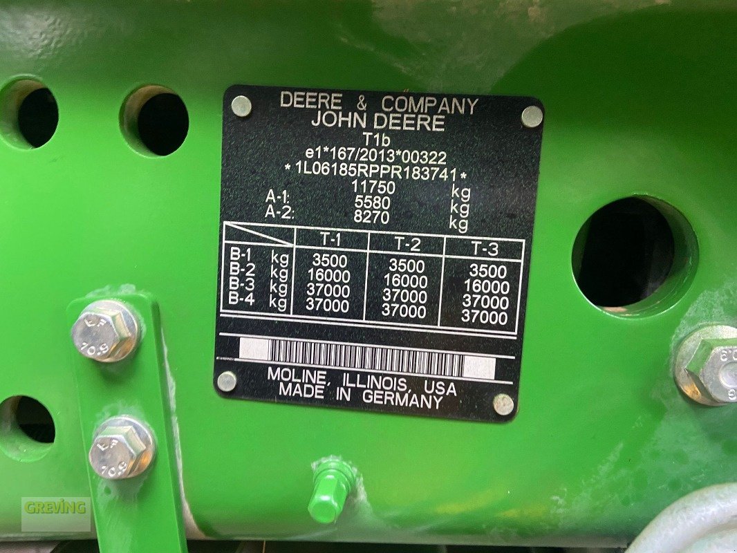 Traktor za tip John Deere 6R185, Gebrauchtmaschine u Ahaus (Slika 15)