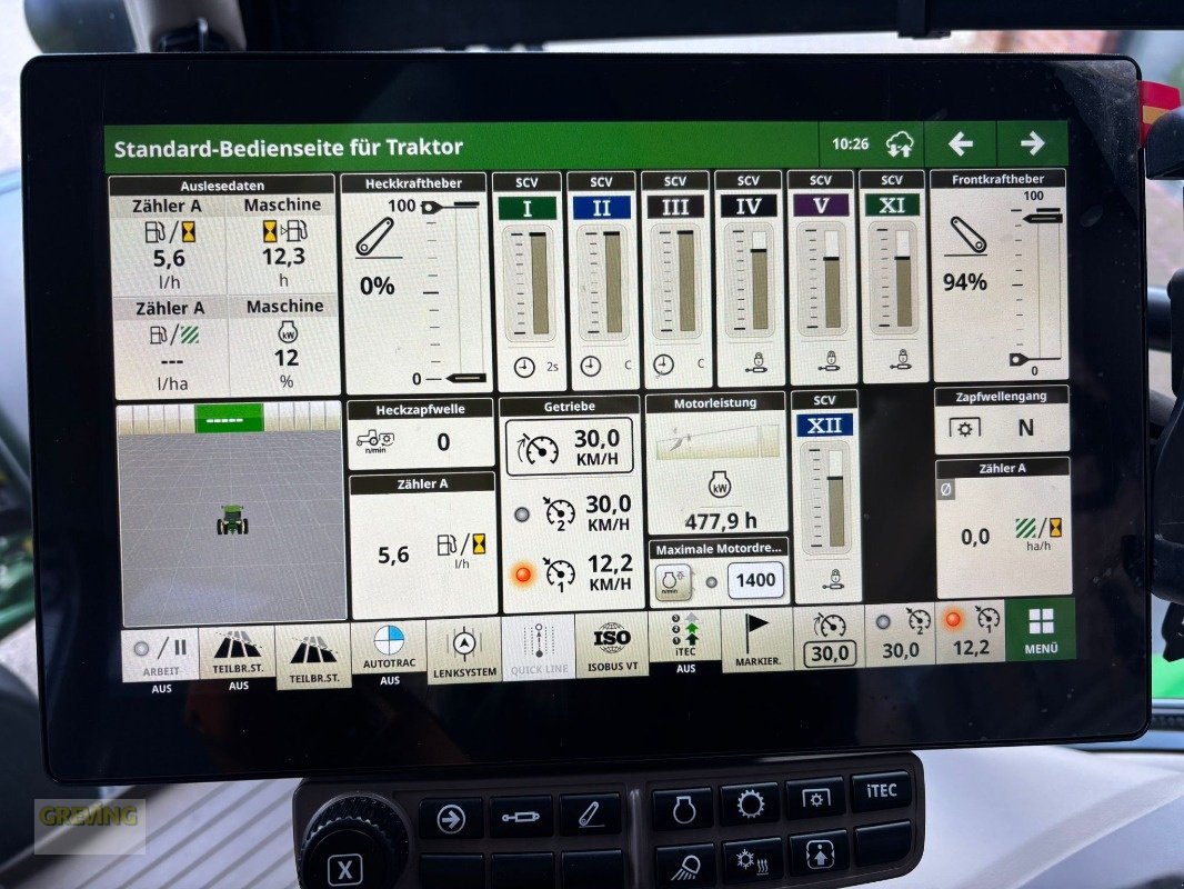 Traktor des Typs John Deere 6R185, Gebrauchtmaschine in Ahaus (Bild 12)