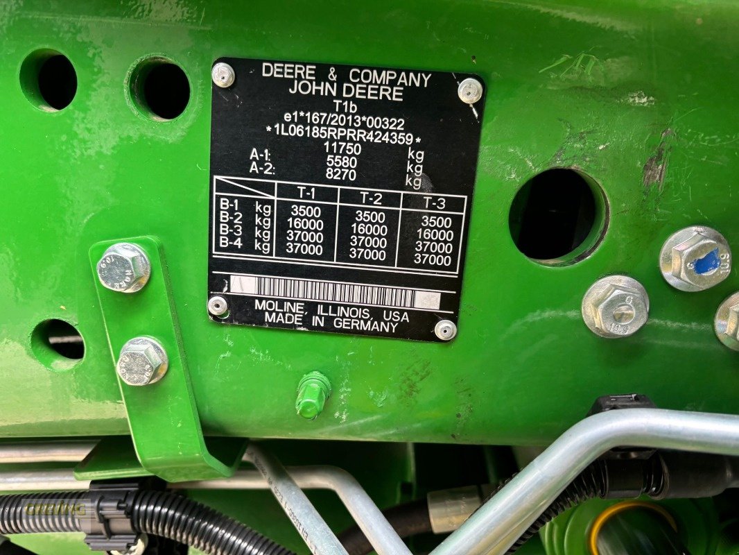 Traktor des Typs John Deere 6R185, Gebrauchtmaschine in Ahaus (Bild 15)