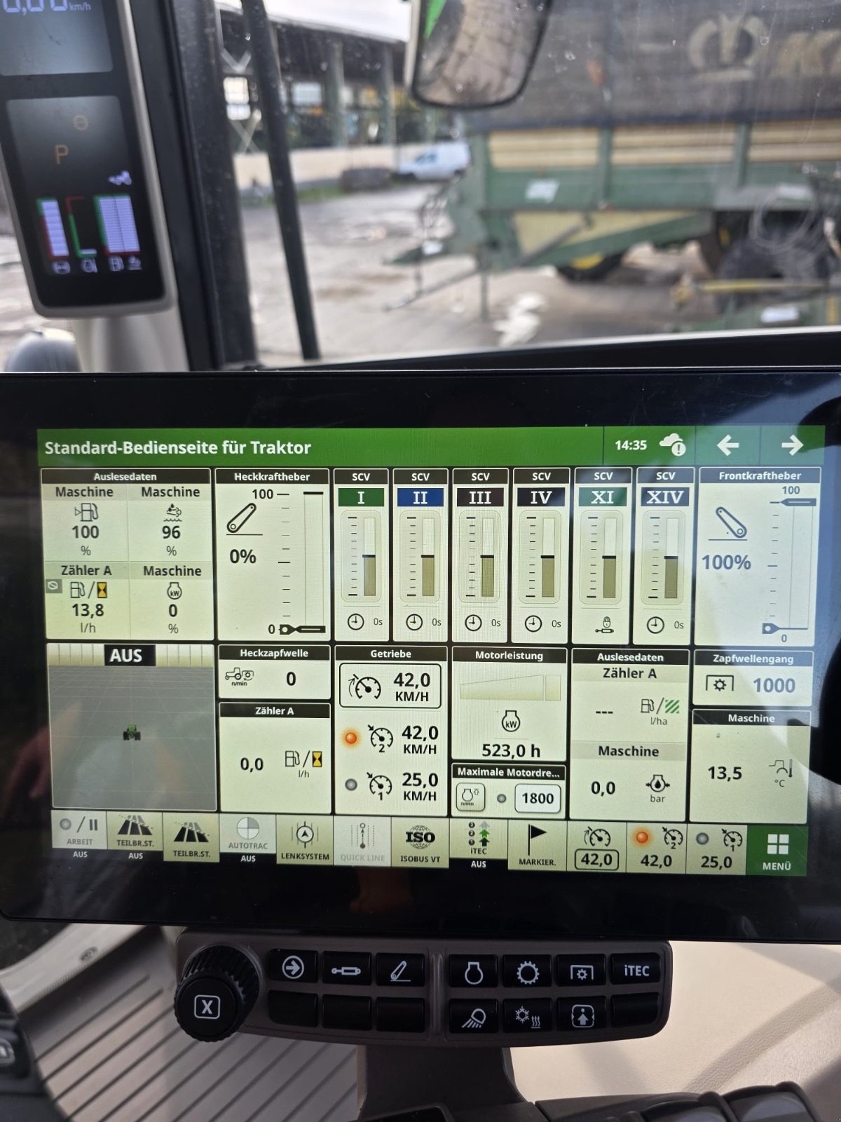 Traktor от тип John Deere 6R185, Gebrauchtmaschine в Deining (Снимка 14)