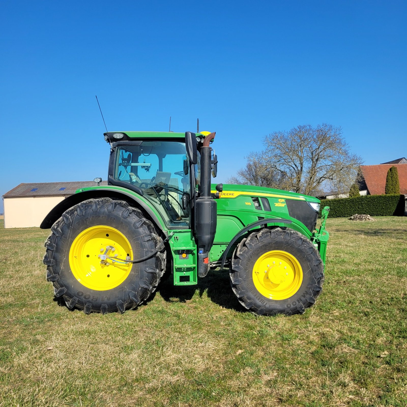Traktor typu John Deere 6R185, Gebrauchtmaschine v Röttingen - Strüth (Obrázek 12)