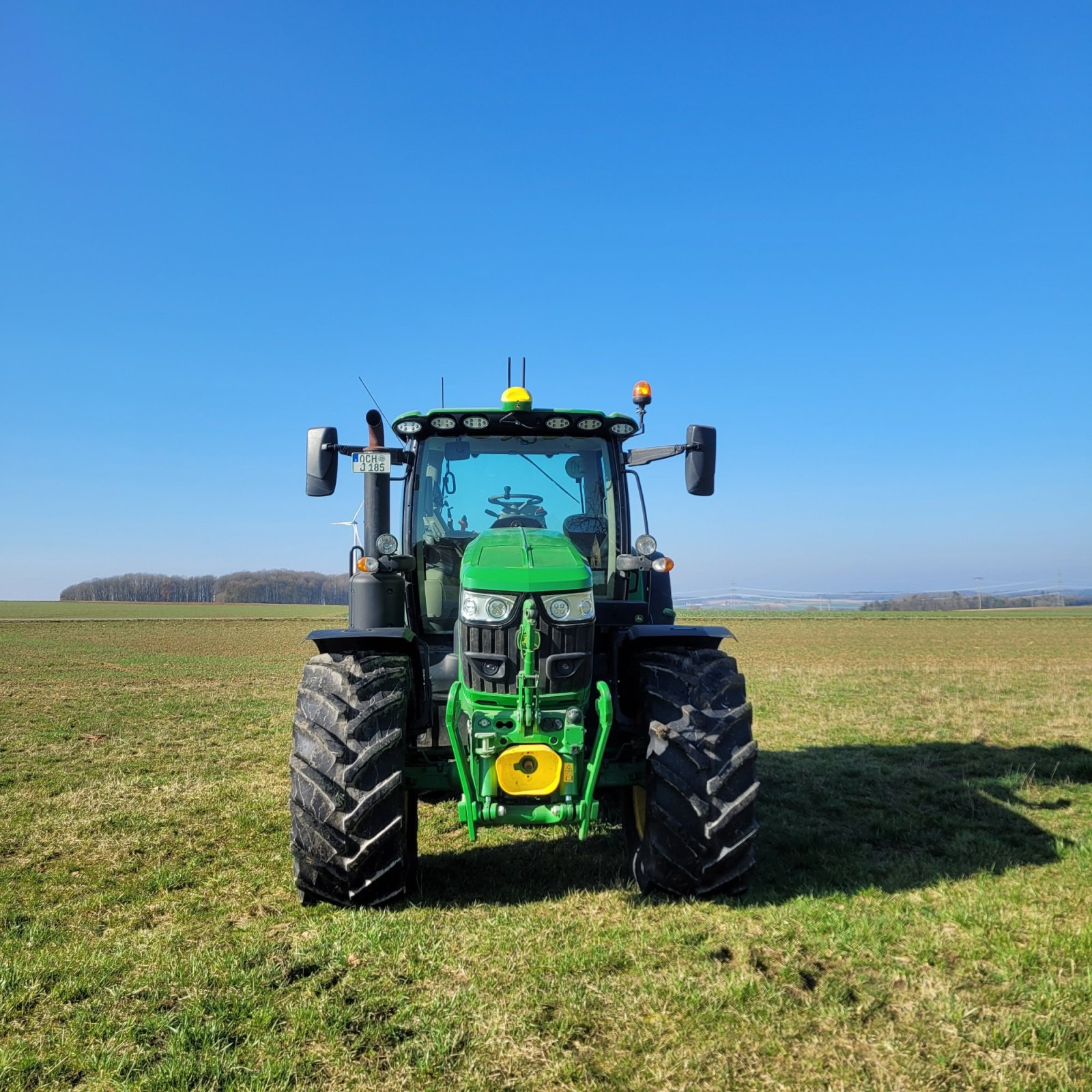 Traktor типа John Deere 6R185, Gebrauchtmaschine в Röttingen - Strüth (Фотография 7)