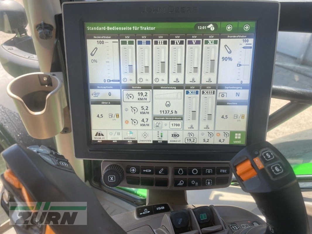Traktor типа John Deere 6R195 / 6R 195, Gebrauchtmaschine в Schöntal-Westernhausen (Фотография 19)
