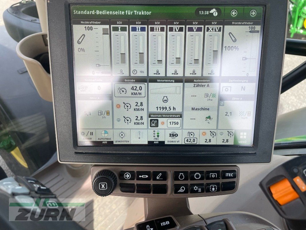 Traktor des Typs John Deere 6R195 / 6R 195, Gebrauchtmaschine in Untermünkheim (Bild 13)