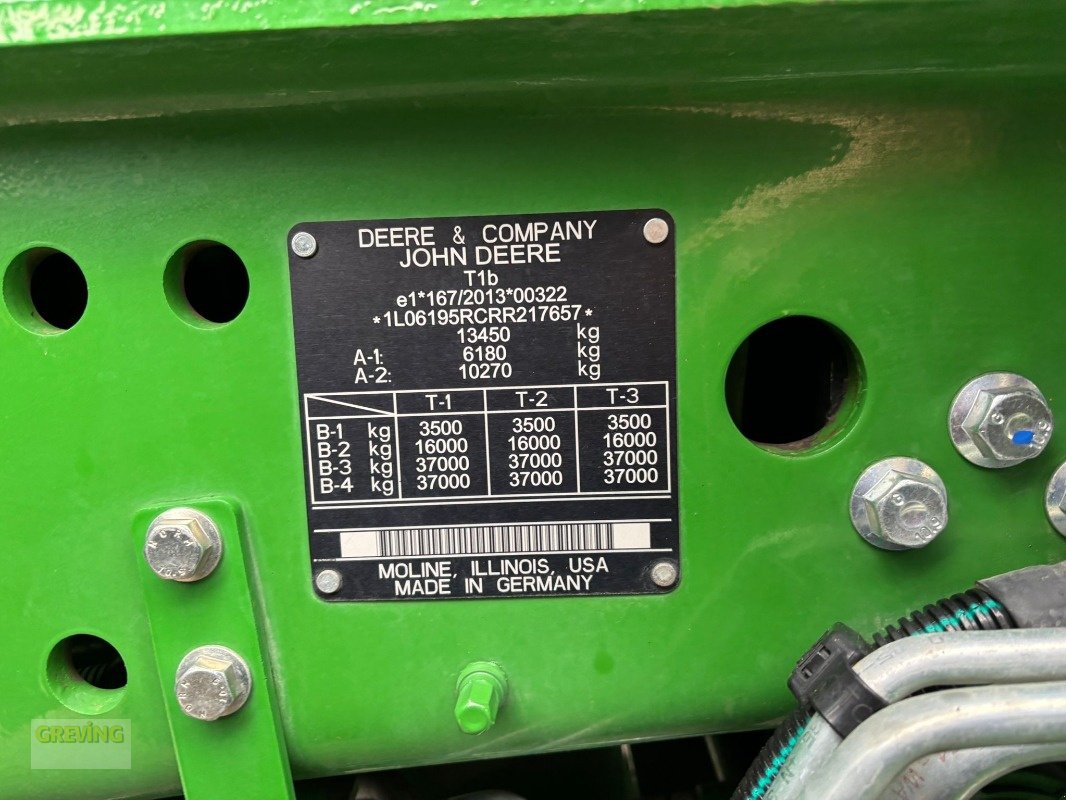 Traktor des Typs John Deere 6R195 *Garantieverlängerung*, Gebrauchtmaschine in Ahaus (Bild 16)