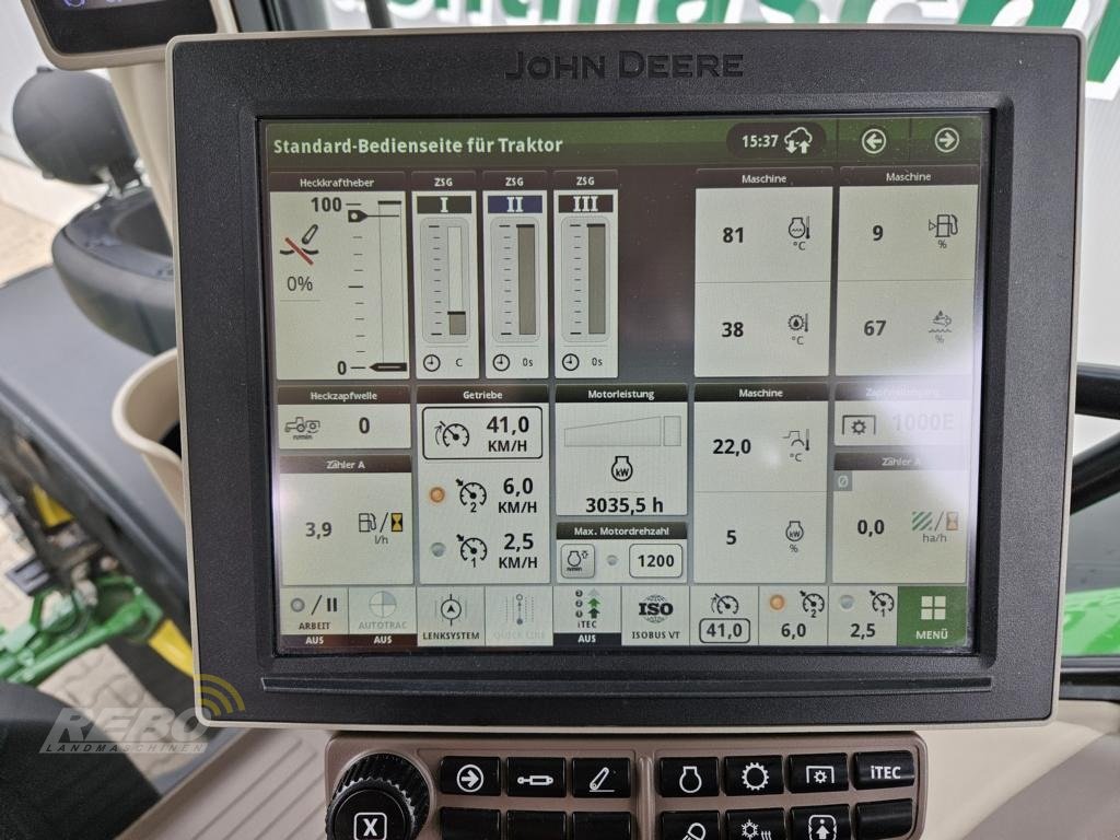 Traktor van het type John Deere 6R195 TRAKTOR, Gebrauchtmaschine in Schwaförden (Foto 12)