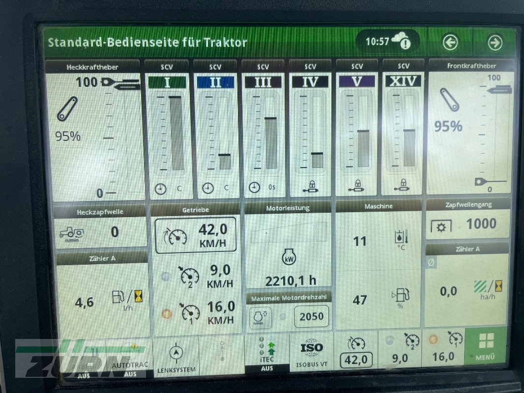 Traktor типа John Deere 6R195, Gebrauchtmaschine в Merklingen (Фотография 24)