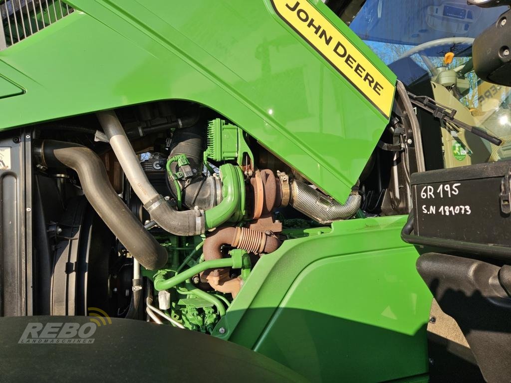 Traktor типа John Deere 6R195, Gebrauchtmaschine в Neuenkirchen-Vörden (Фотография 25)