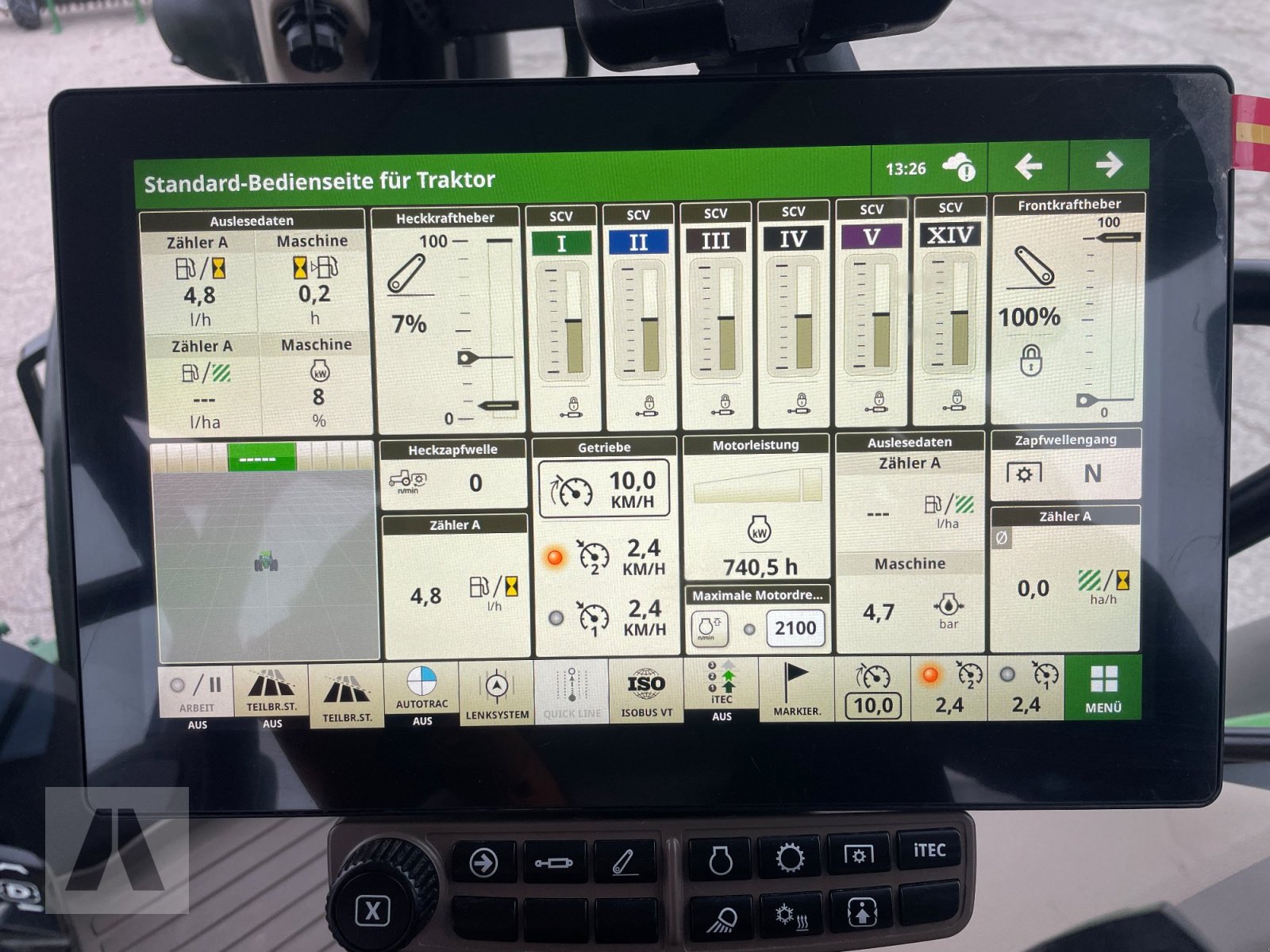 Traktor του τύπου John Deere 6R215, Gebrauchtmaschine σε Eggenfelden (Φωτογραφία 12)