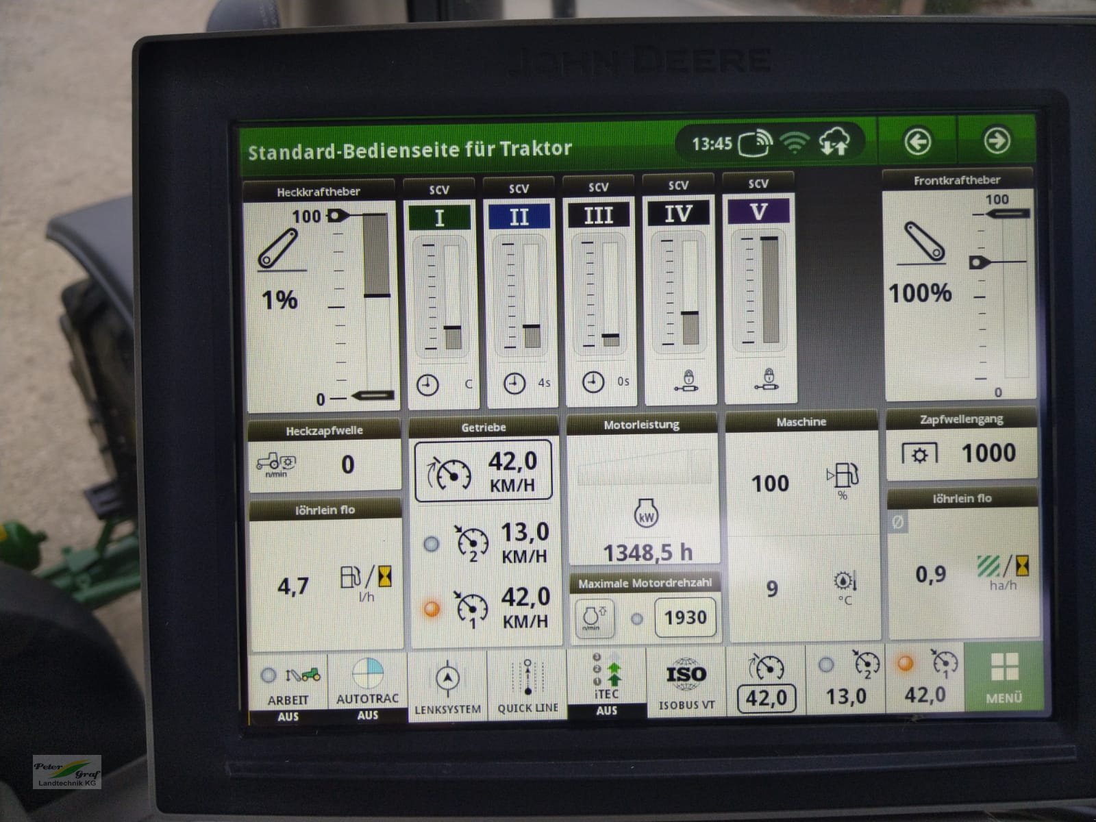 Traktor des Typs John Deere 6R215, Gebrauchtmaschine in Pegnitz-Bronn (Bild 14)