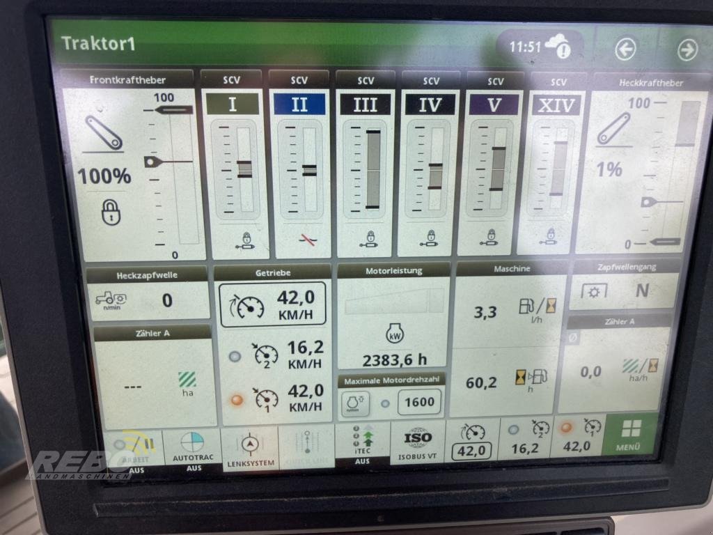 Traktor от тип John Deere 6R215, Gebrauchtmaschine в Lütjenburg (Снимка 21)