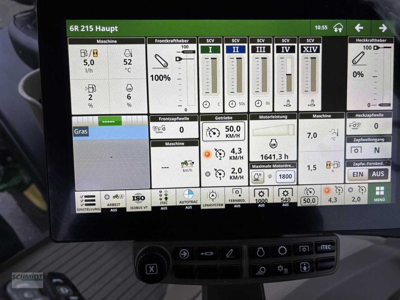 Traktor del tipo John Deere 6R215, Gebrauchtmaschine en Herbrechtingen (Imagen 12)