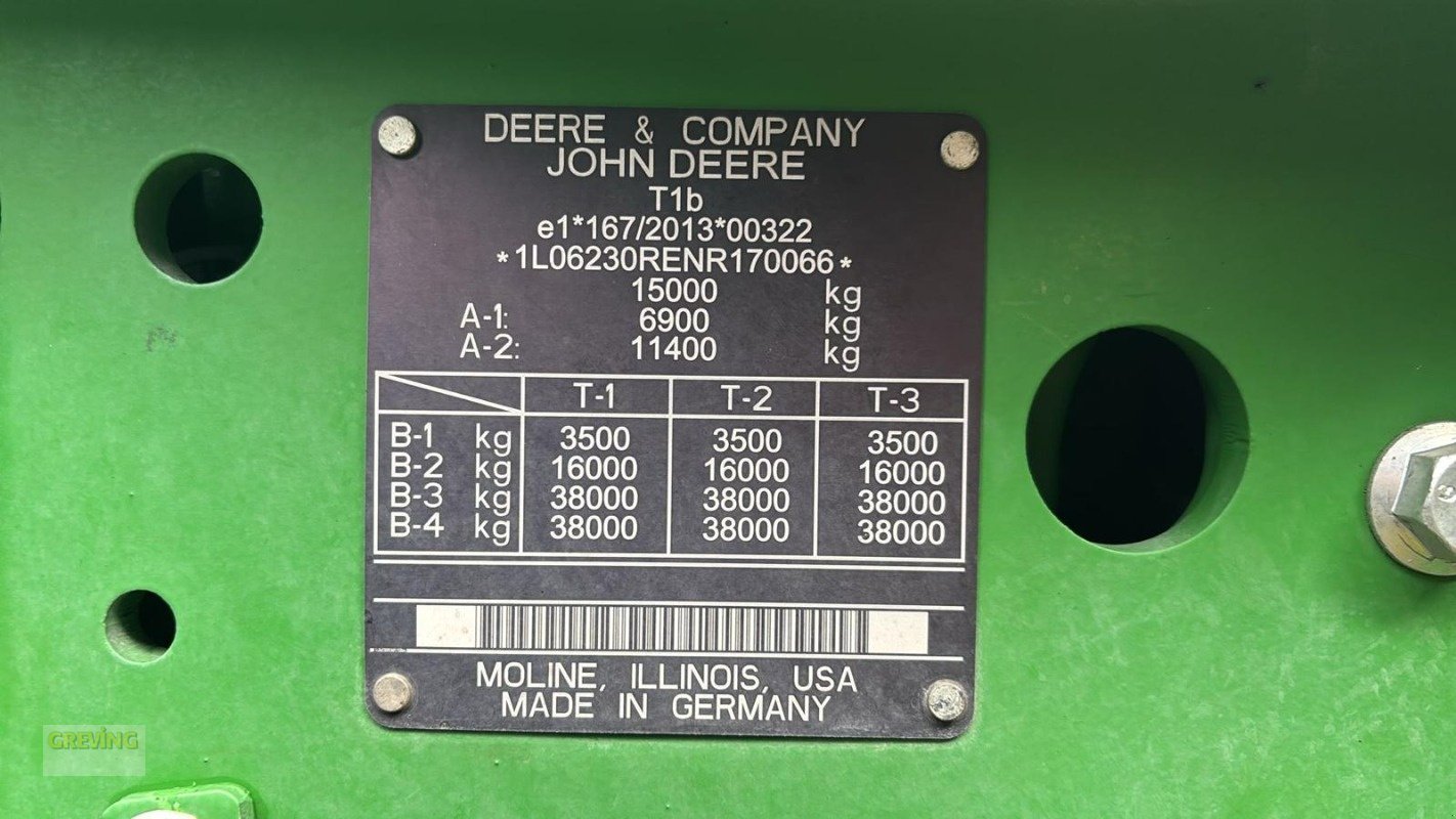 Traktor от тип John Deere 6R230, Gebrauchtmaschine в Ahaus (Снимка 15)