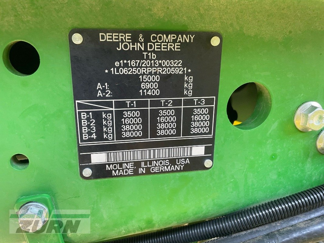 Traktor des Typs John Deere 6R250 /6R 250, Gebrauchtmaschine in Schöntal-Westernhausen (Bild 7)