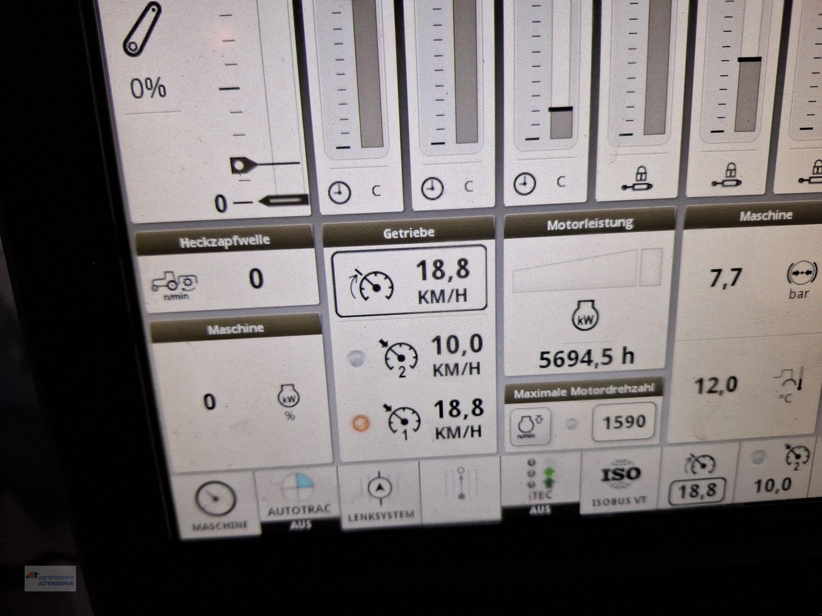 Traktor типа John Deere 6R250 Autoqowr, Gebrauchtmaschine в Altenberge (Фотография 14)