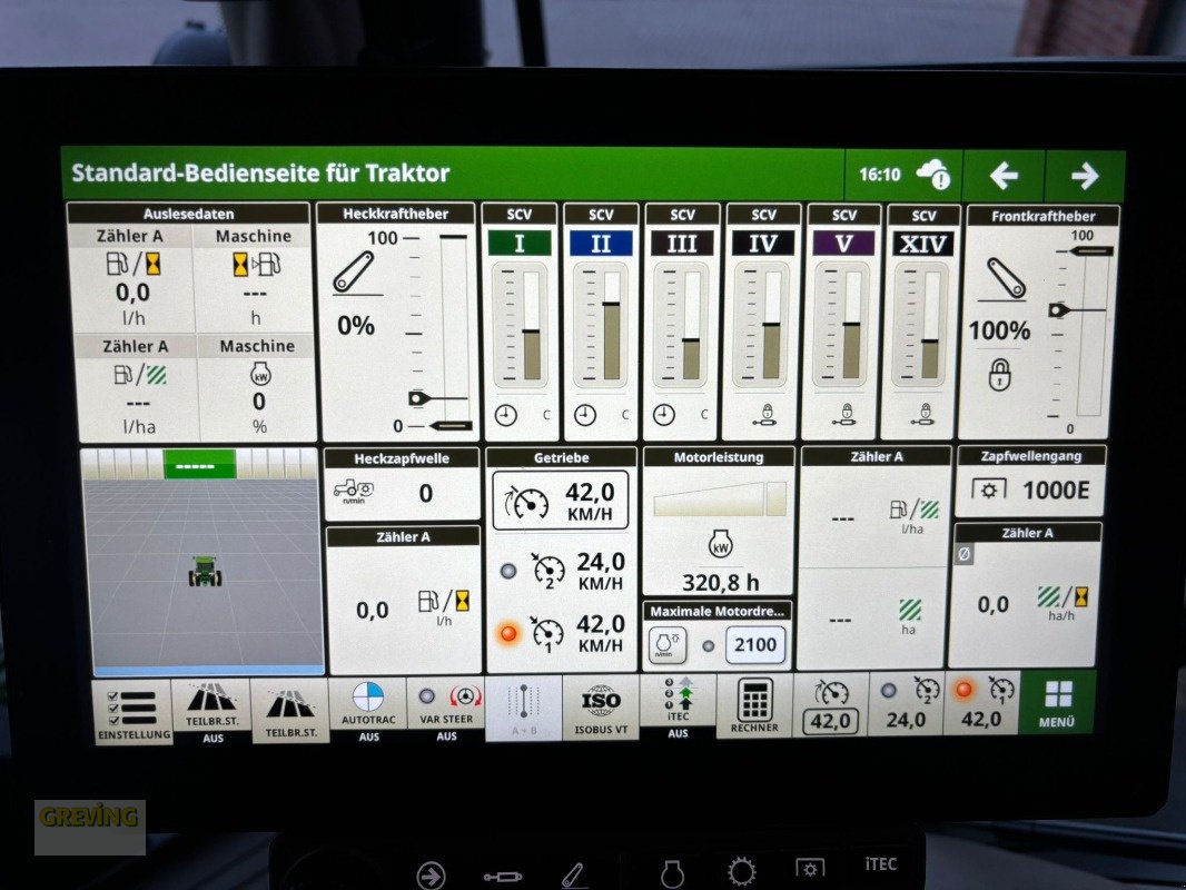 Traktor des Typs John Deere 6R250 *Garantieverlängerung*, Gebrauchtmaschine in Ahaus (Bild 15)