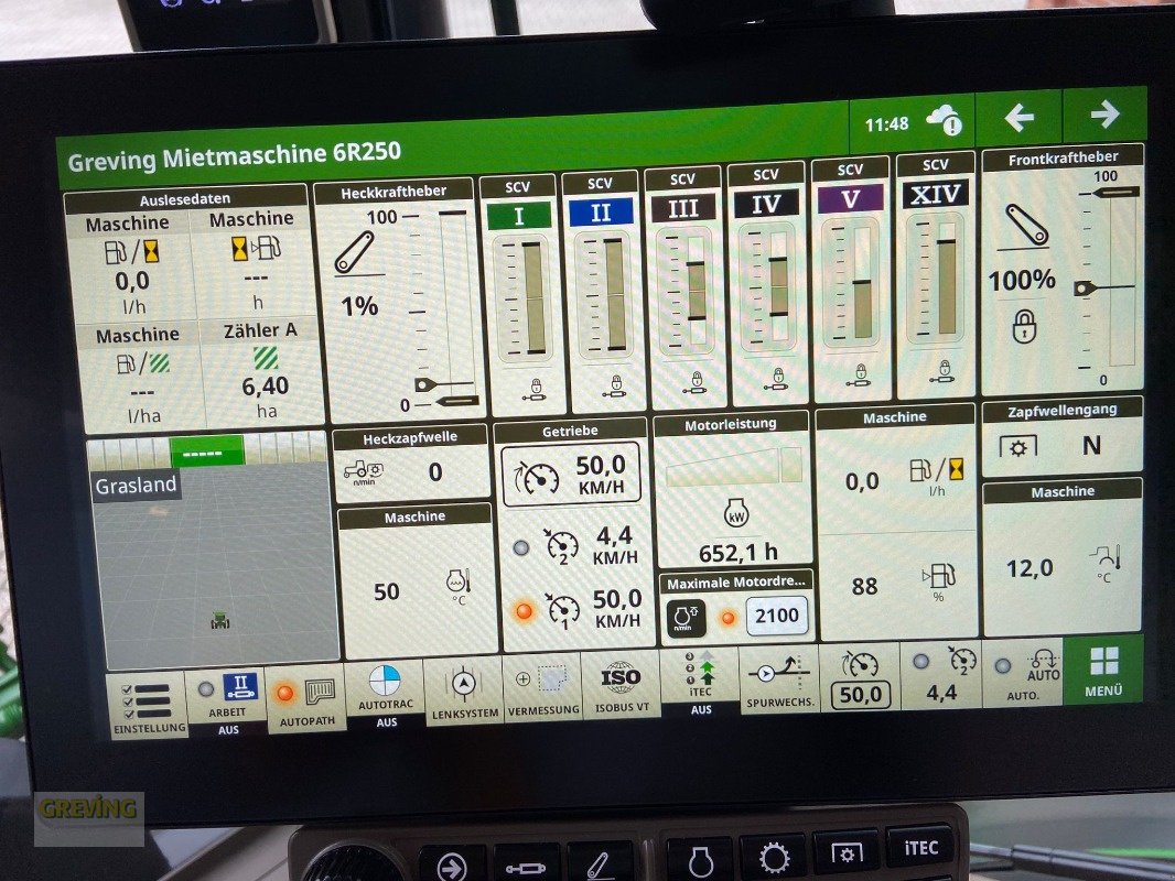 Traktor vrste John Deere 6R250 *Garantieverlängerung*, Gebrauchtmaschine v Ahaus (Slika 14)