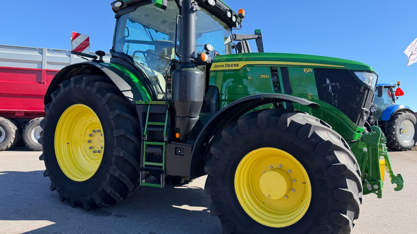 Traktor typu John Deere 6R250 KUN 2800 TIMER! MED FRONT PTO OG COMMANDPRO!, Gebrauchtmaschine v Nørager (Obrázek 8)