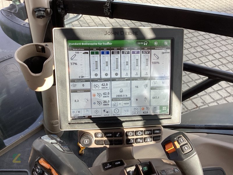 Traktor del tipo John Deere 6R250 mit FKH/ FZW/ CommandPro/..., Gebrauchtmaschine In Jahnatal (Immagine 9)