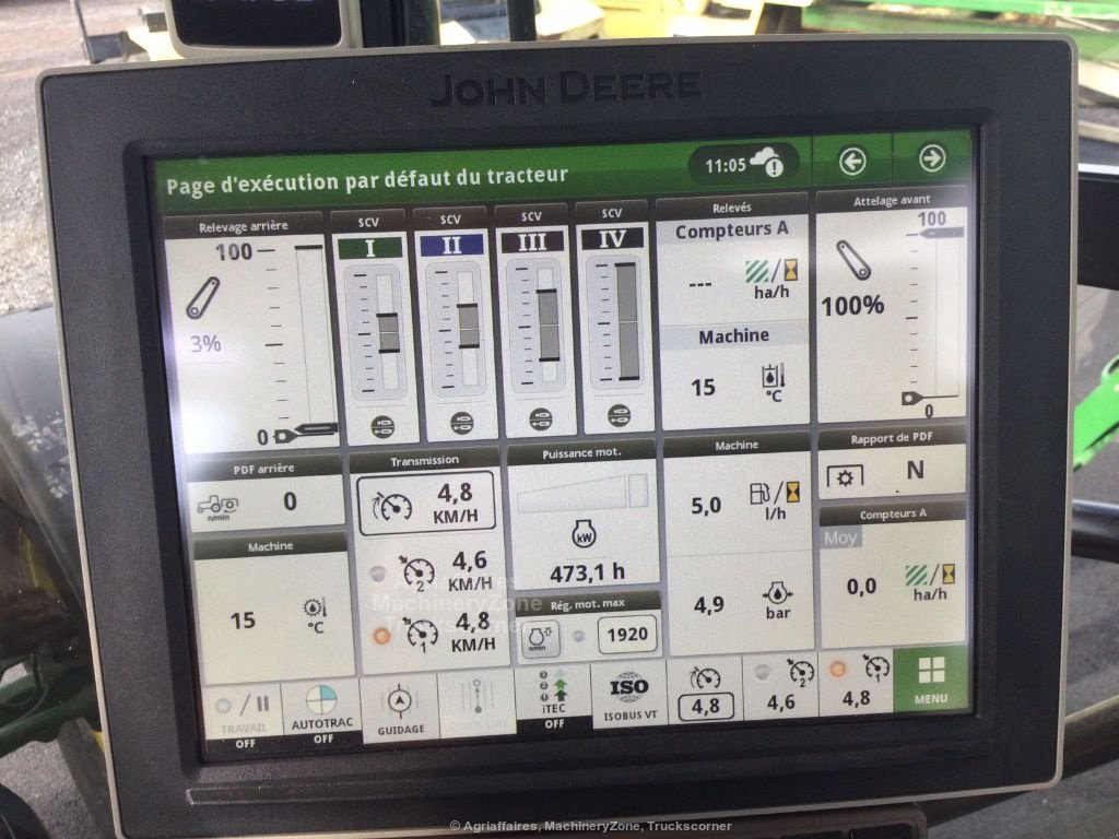 Traktor van het type John Deere 6R250, Gebrauchtmaschine in azerailles (Foto 8)