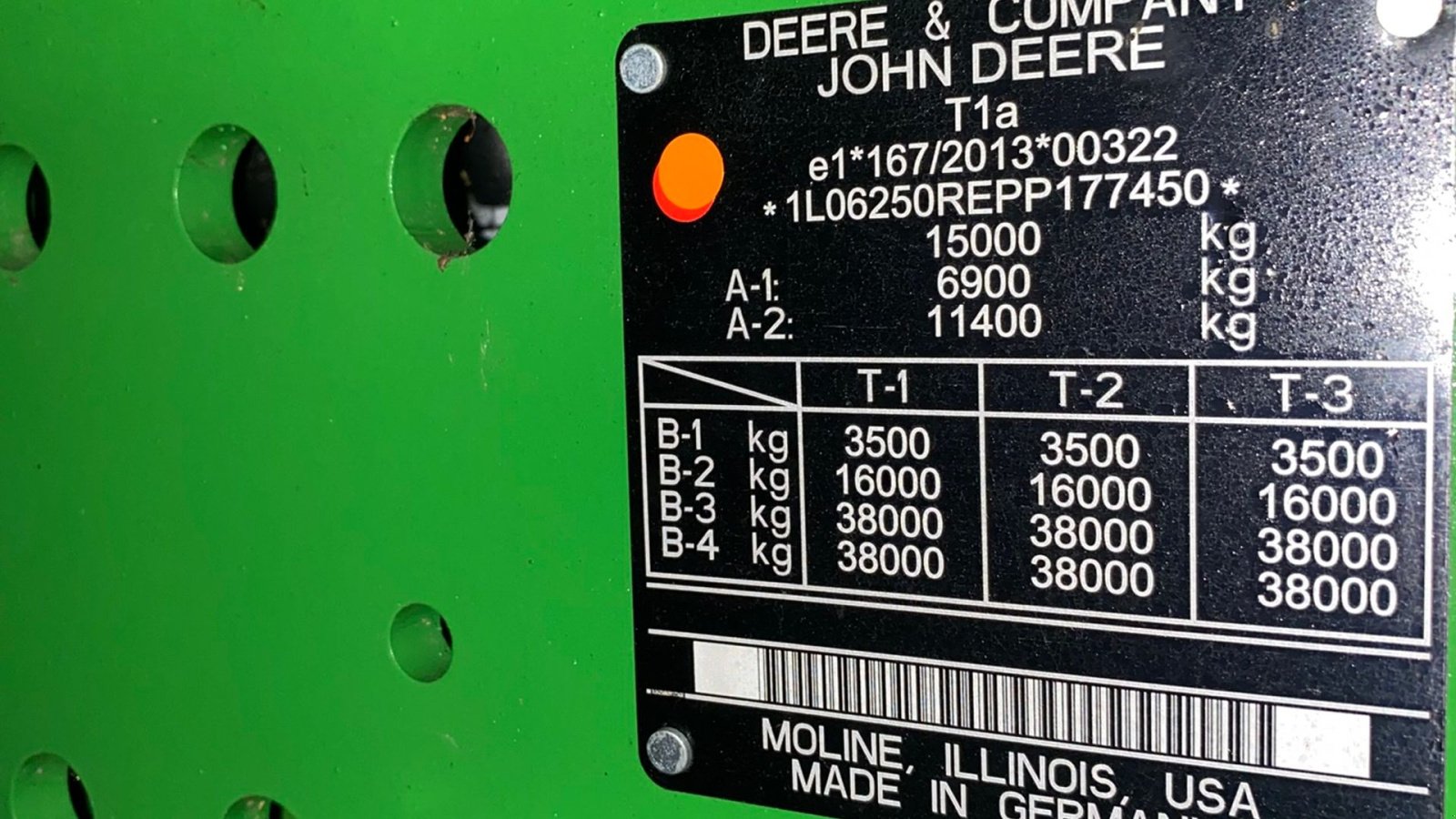 Traktor vrste John Deere 6R250, Gebrauchtmaschine v Bredsten (Slika 6)