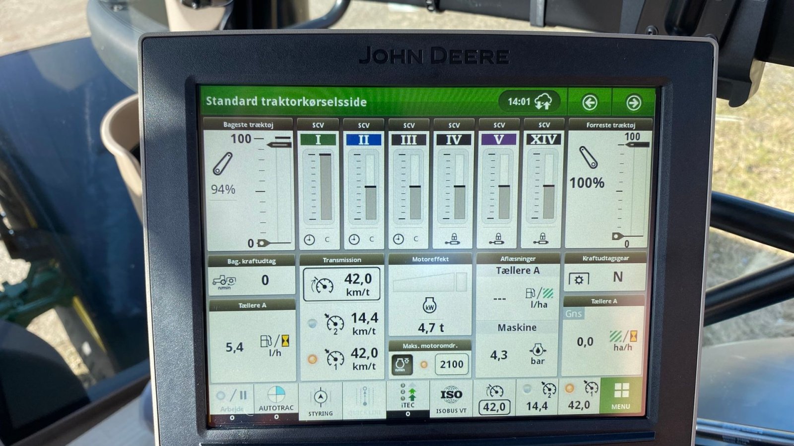 Traktor типа John Deere 6R250, Gebrauchtmaschine в Bredsten (Фотография 6)