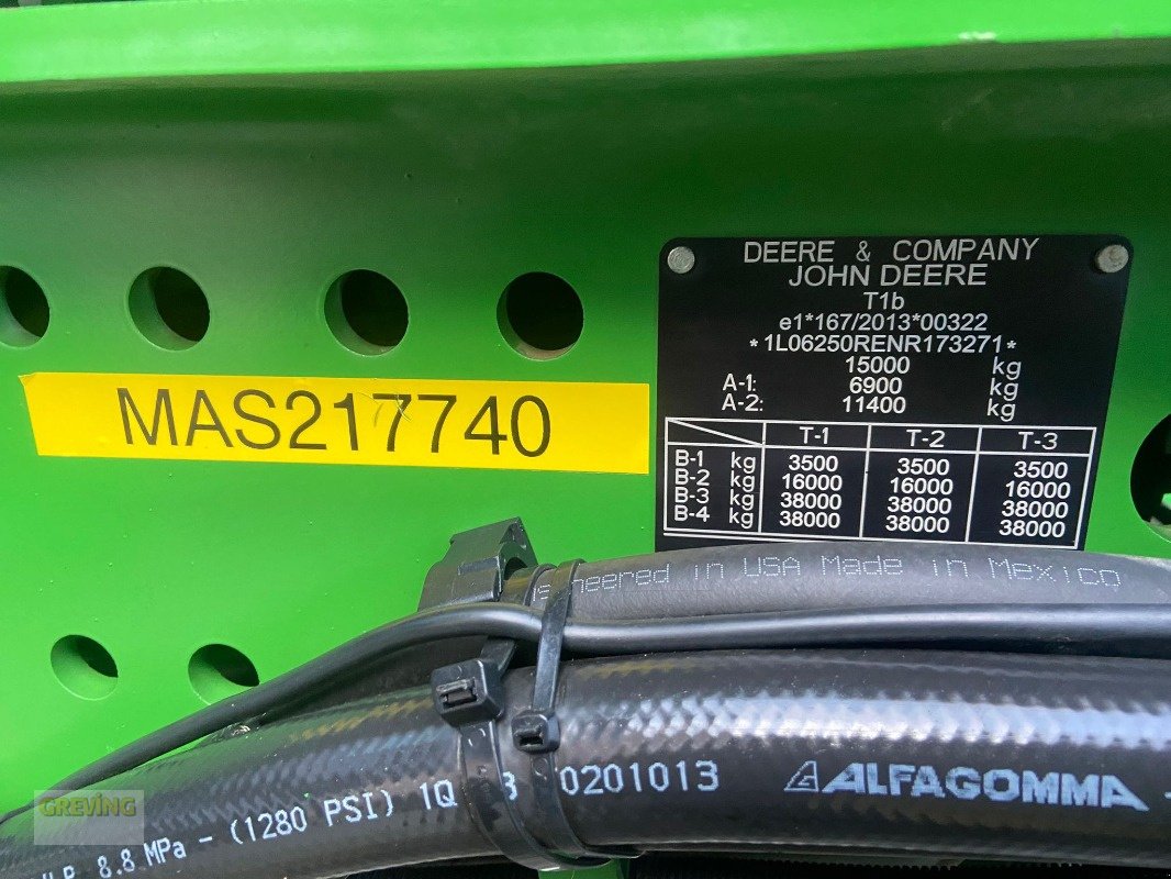 Traktor a típus John Deere 6R250, Gebrauchtmaschine ekkor: Ahaus (Kép 15)