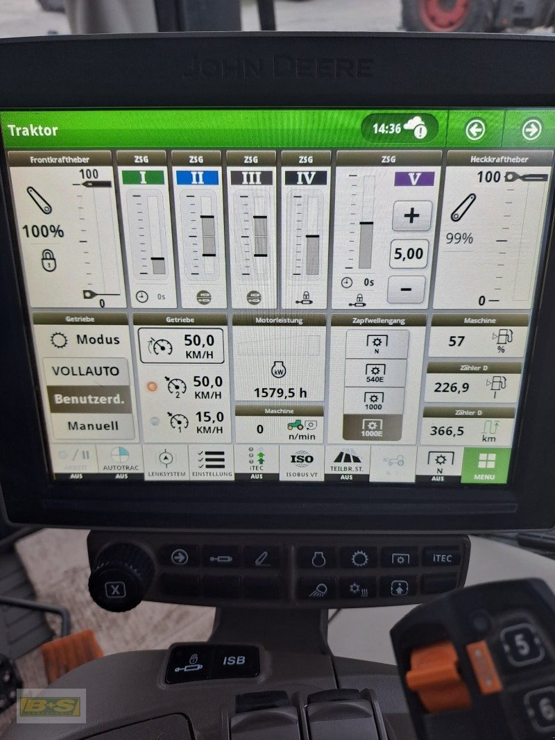 Traktor Türe ait John Deere 6R250, Neumaschine içinde Klietz (resim 9)