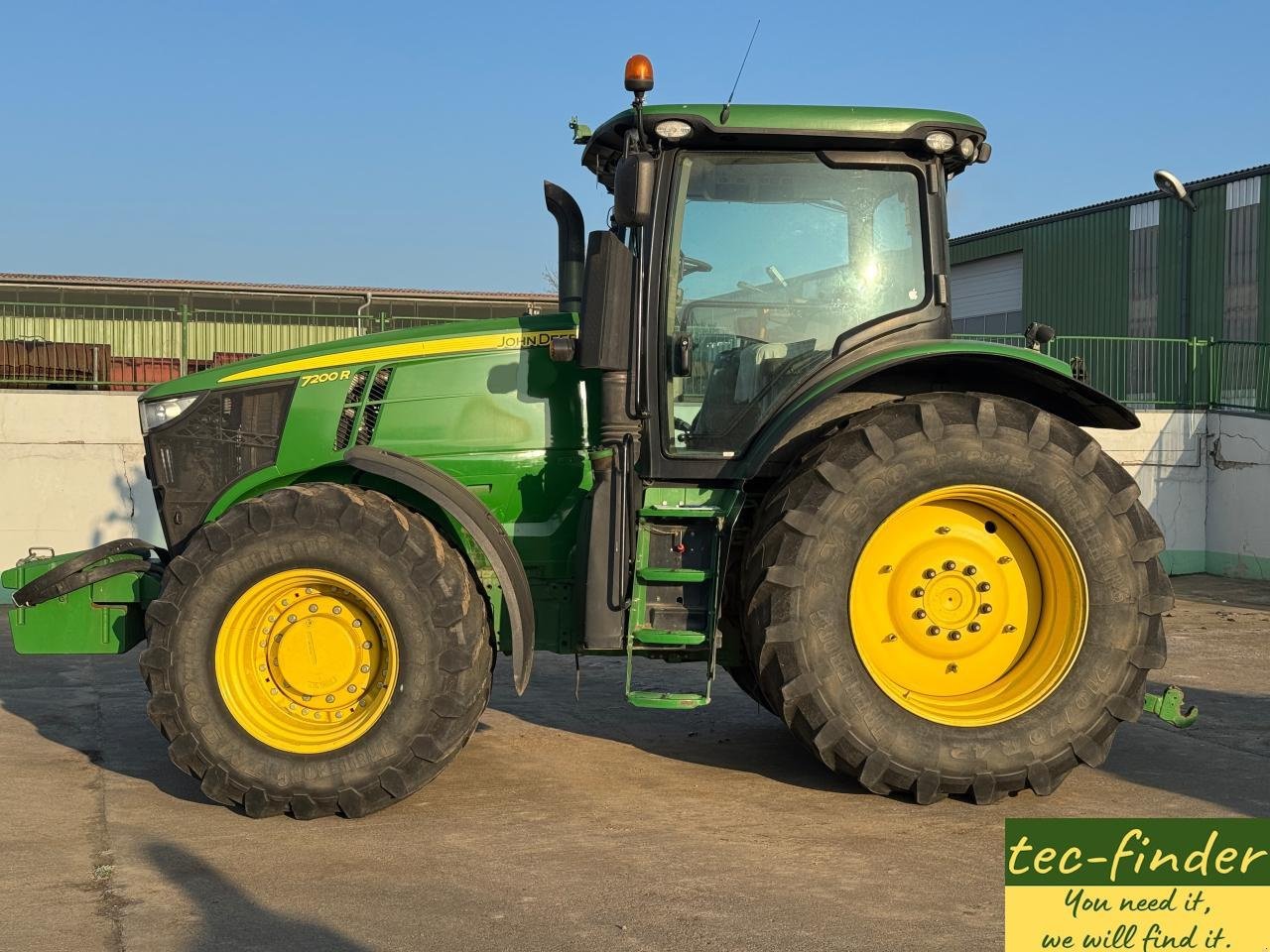 Traktor του τύπου John Deere 7200 R, Gebrauchtmaschine σε Könnern (Φωτογραφία 2)