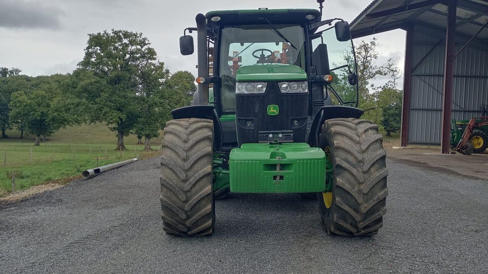 Traktor του τύπου John Deere 7200R . Kun  5.700 timer. Giv et bud!, Gebrauchtmaschine σε Kolding (Φωτογραφία 3)