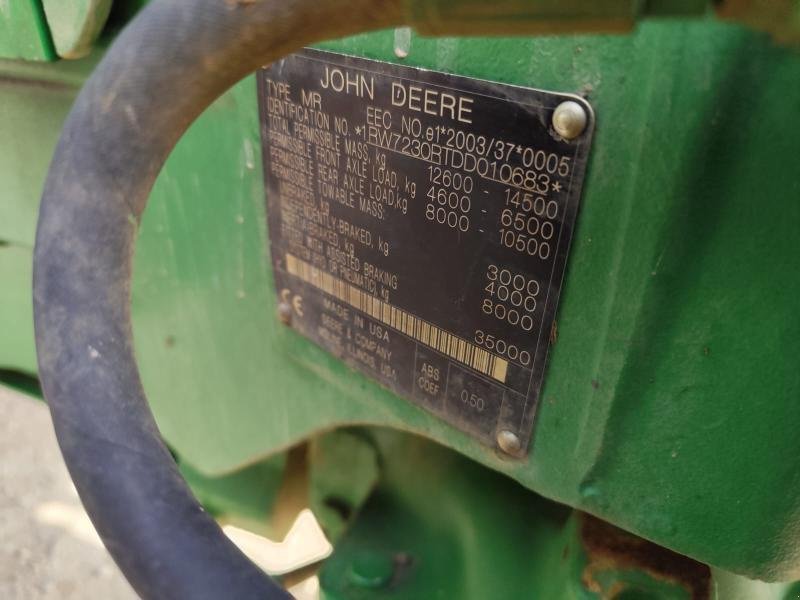 Traktor типа John Deere 7230R, Gebrauchtmaschine в MONTIGNY LE ROI