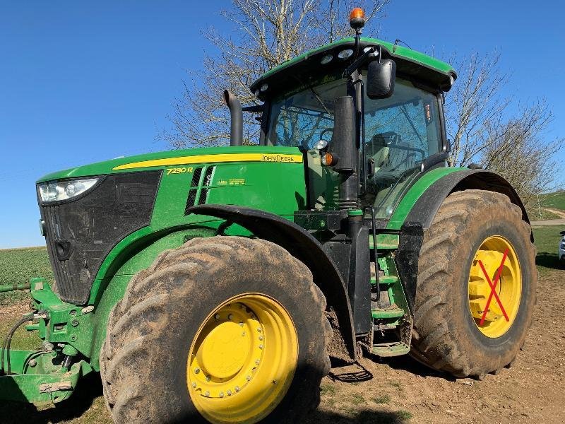 John Deere 7230R, Gebrauchtmaschine, Baujahr: 2016, Betriebsstunden / Hektar: 5020 (Bild 1) Traktor des Typs John Deere 7230R, Gebrauchtmaschine in SAINT GENEST D'AMBIERE (Bild 1)