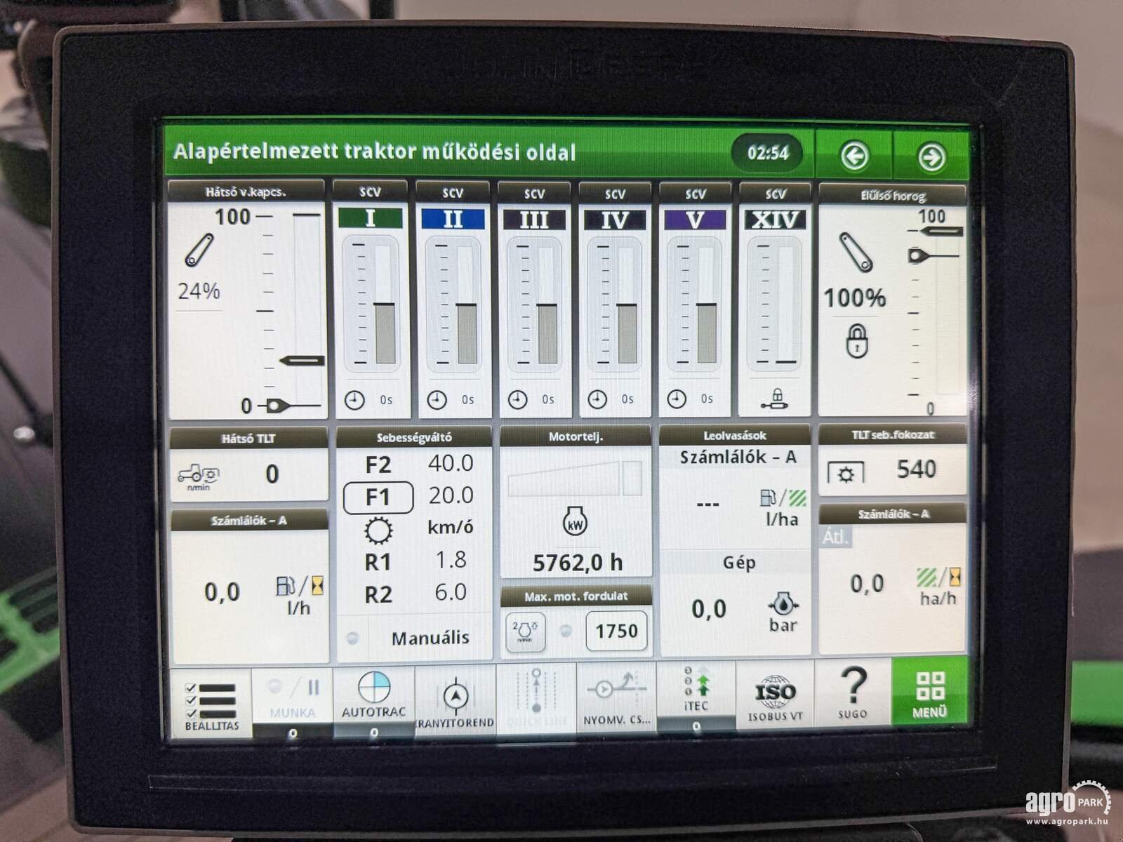 Traktor типа John Deere 7250R, Gebrauchtmaschine в Csengele (Фотография 10)