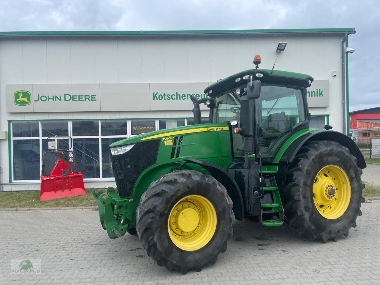 Traktor του τύπου John Deere 7250R, Gebrauchtmaschine σε Triebes (Φωτογραφία 8)