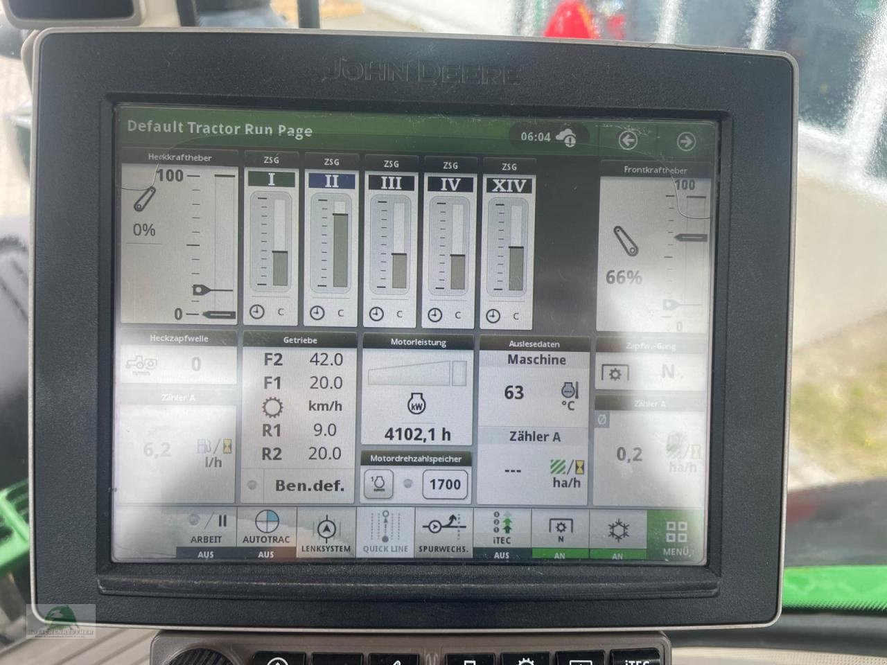 Traktor του τύπου John Deere 7250R, Gebrauchtmaschine σε Triebes (Φωτογραφία 11)