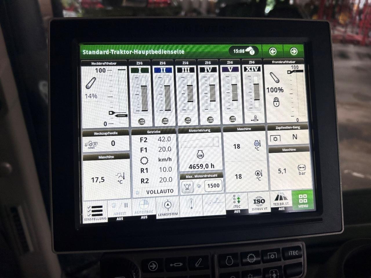 Traktor типа John Deere 7250R, Gebrauchtmaschine в Könnern (Фотография 8)