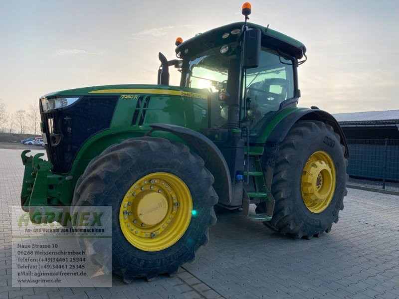 Traktor типа John Deere 7250R, Gebrauchtmaschine в Weißenschirmbach (Фотография 1)