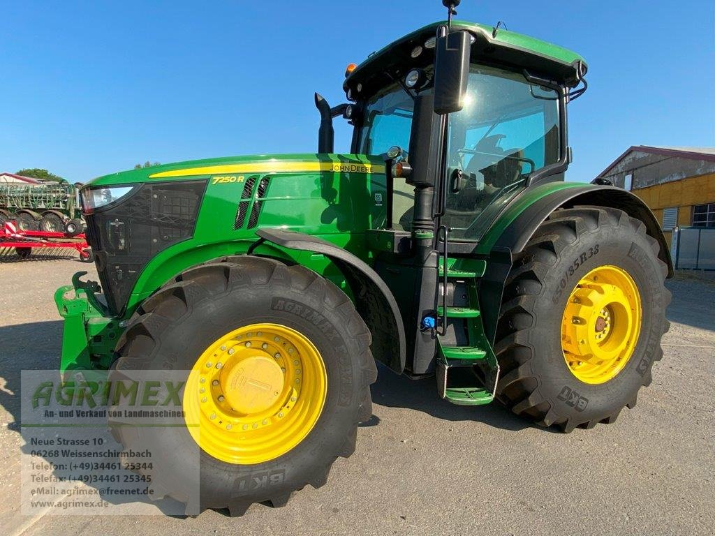 Traktor Türe ait John Deere 7250R, Gebrauchtmaschine içinde Weißenschirmbach (resim 3)