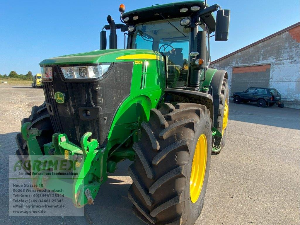 Traktor типа John Deere 7250R, Gebrauchtmaschine в Weißenschirmbach (Фотография 2)