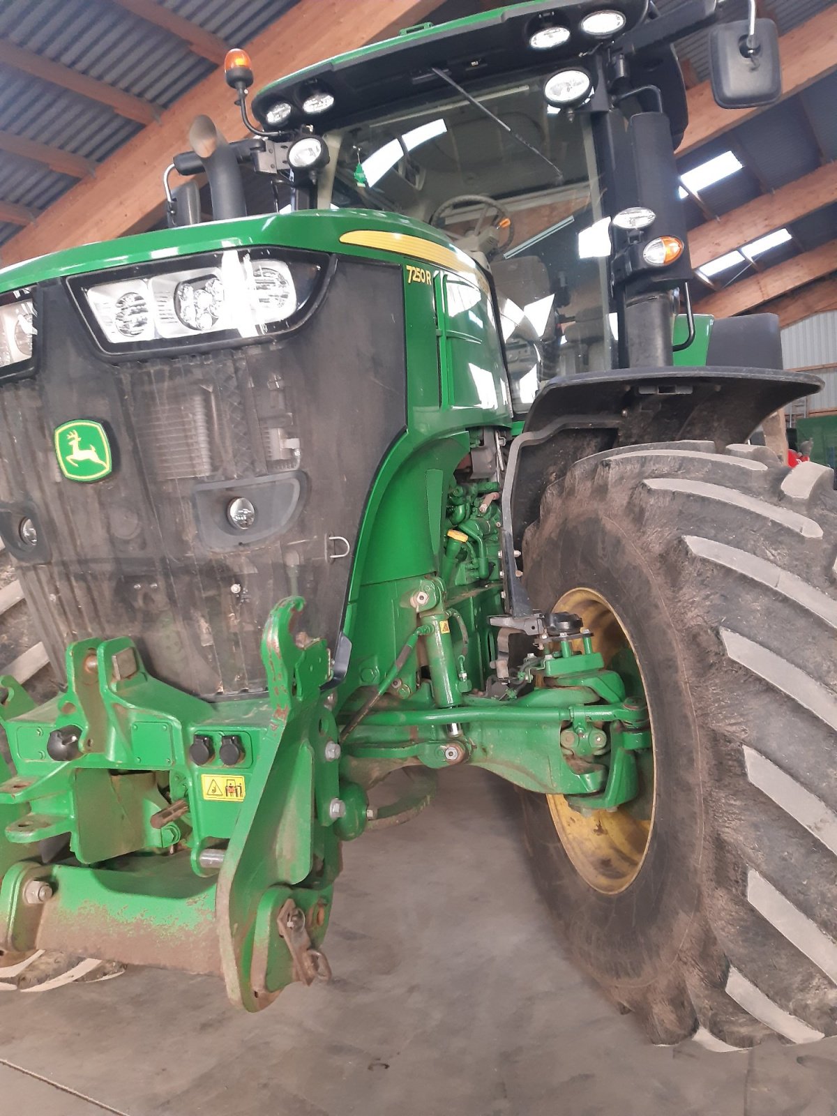 Traktor типа John Deere 7250R, Gebrauchtmaschine в Loidesthal (Фотография 2)